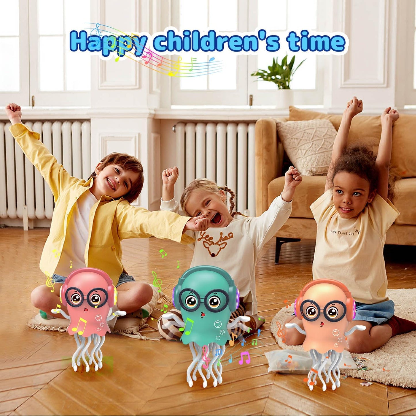 Magical Dancing Jelly Fish With Music & Lights