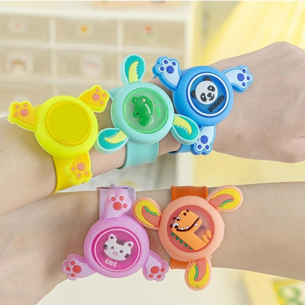 Spinning Light Bracelet Slap Band