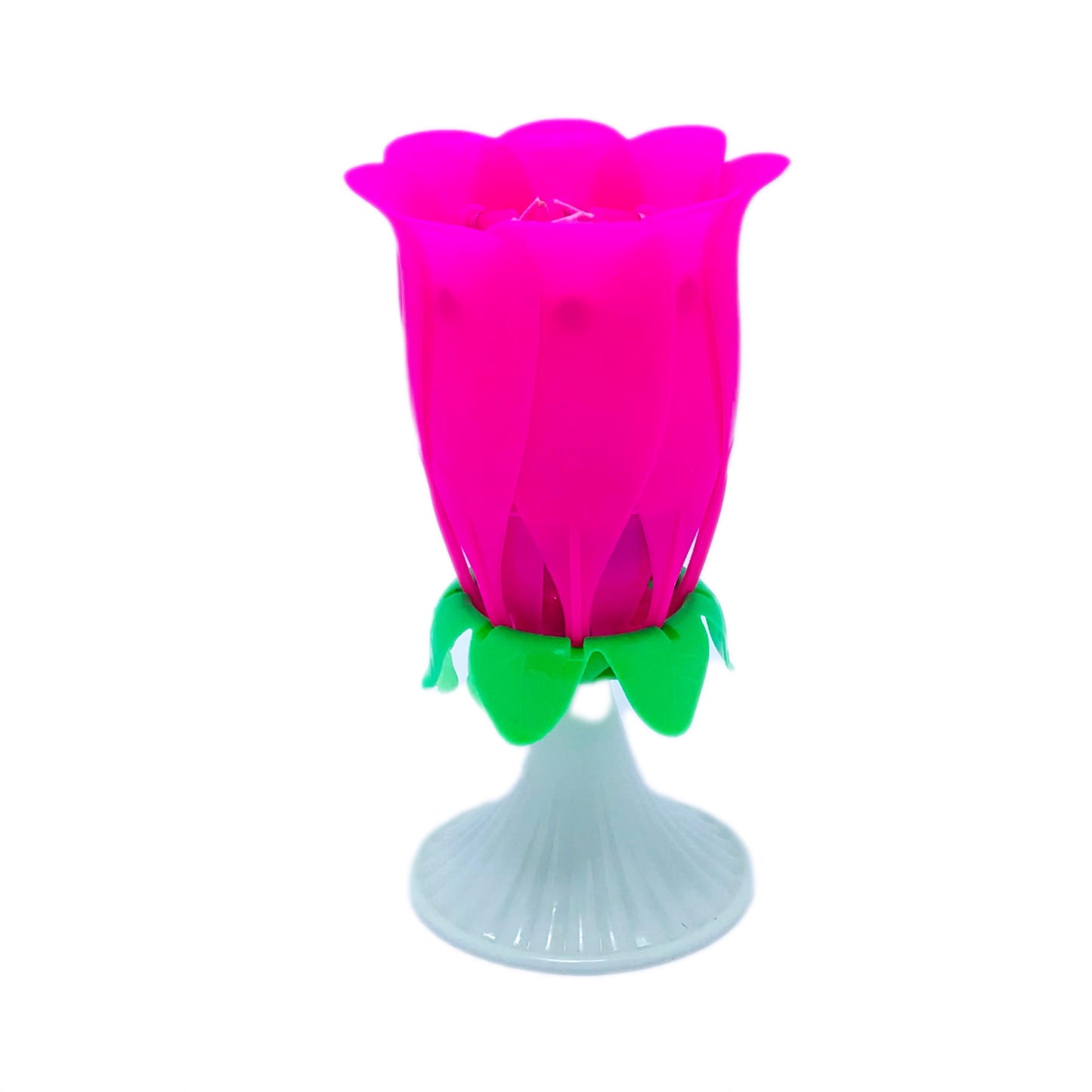 Flower candle