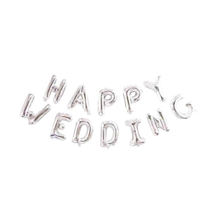 Foil baloon Happy Wedding