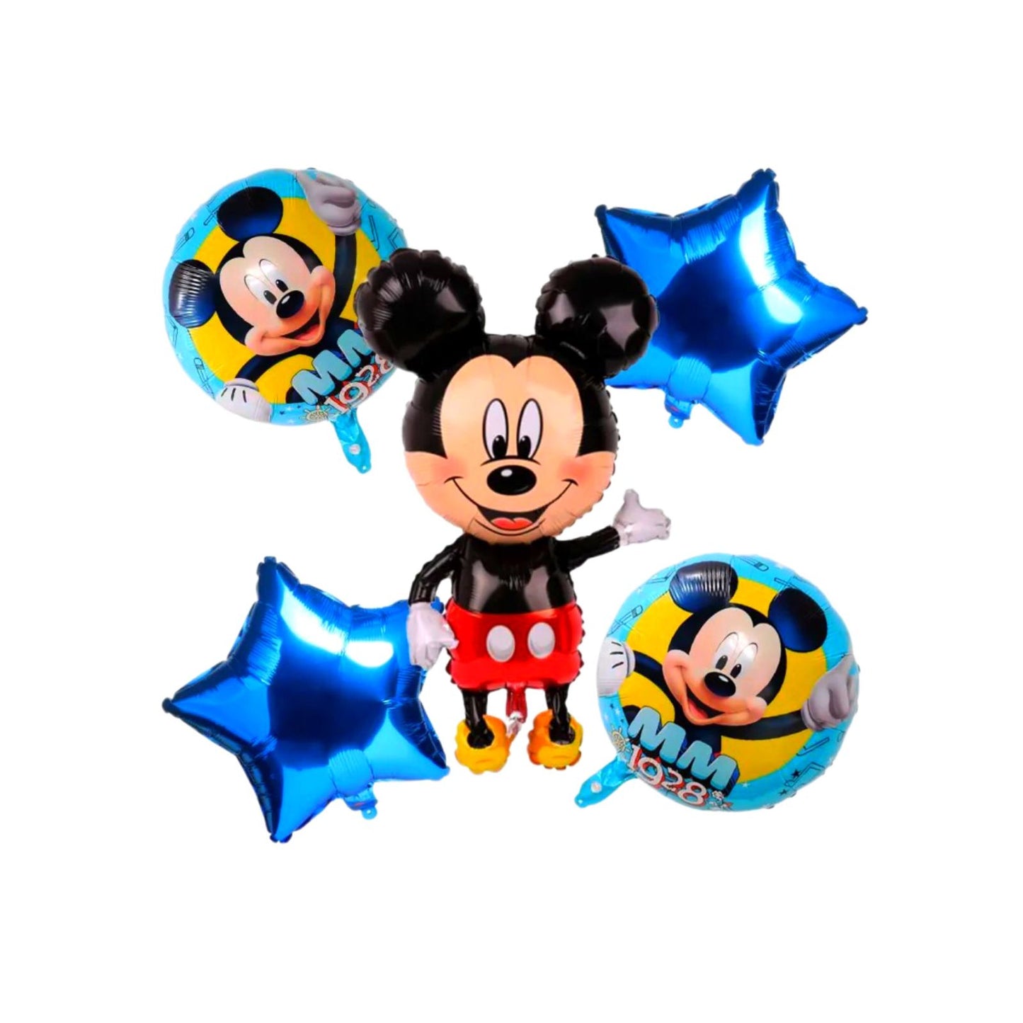 Foil theeme 5 pice set Mickey Mouse