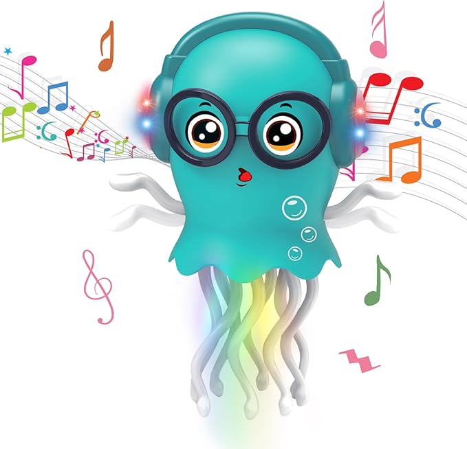 Magical Dancing Jelly Fish With Music & Lights