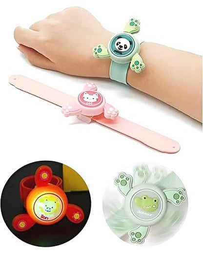 Spinning Light Bracelet Slap Band