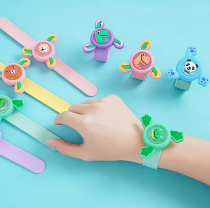 Spinning Light Bracelet Slap Band