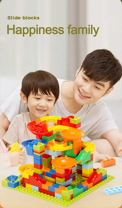 Marble Run Building Blocks Set
