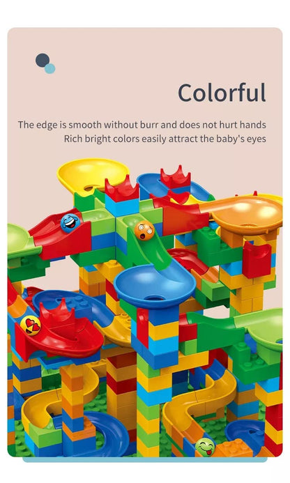 Marble Run Building Blocks Set