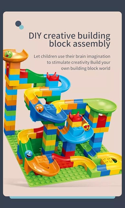 Marble Run Building Blocks Set