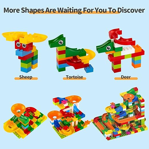 Marble Run Building Blocks Set