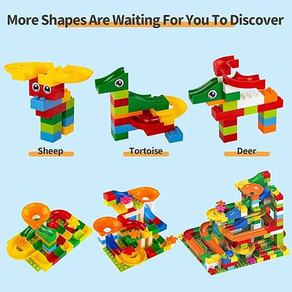 Marble Run Building Blocks Set