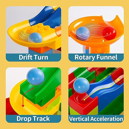 Marble Run Building Blocks Set
