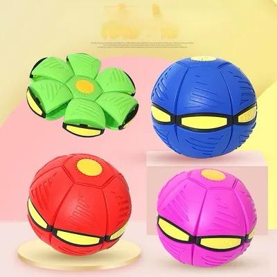 Flying Flat Disc Ball With LED Lights