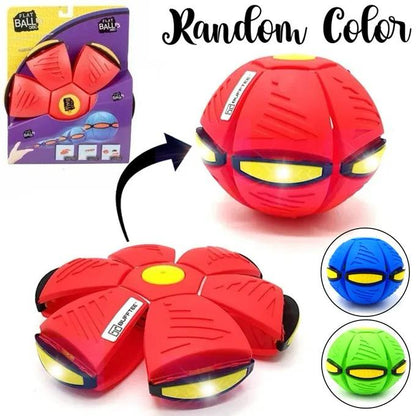 Flying Flat Disc Ball With LED Lights