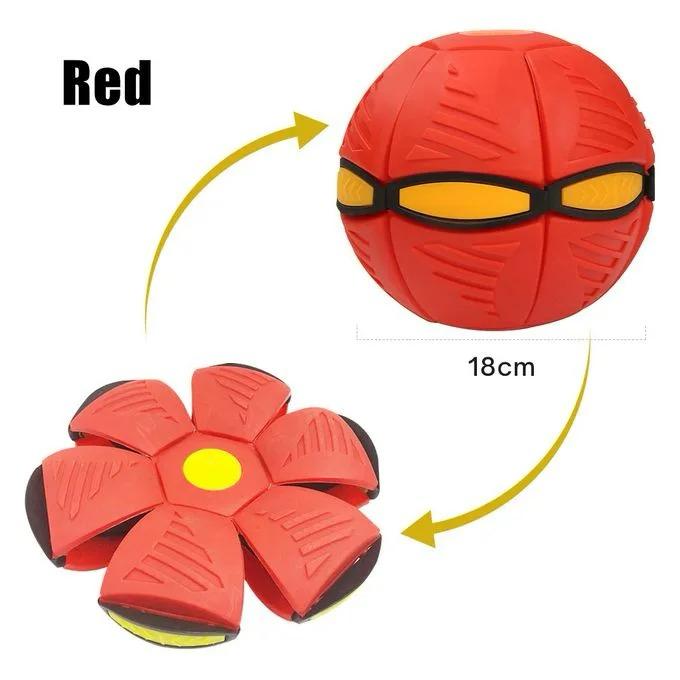 Flying Flat Disc Ball With LED Lights