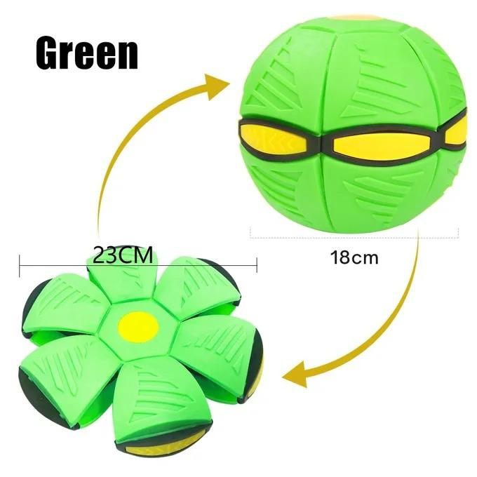 Flying Flat Disc Ball With LED Lights
