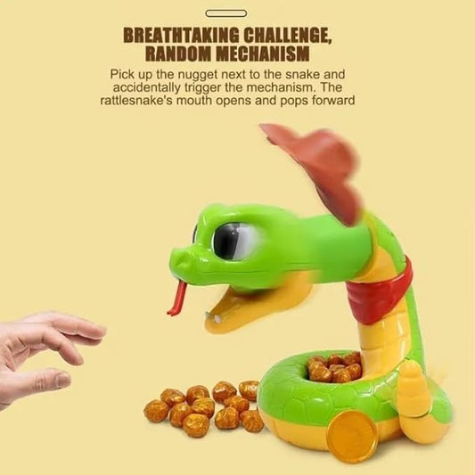 Electric Snake Toy Fun Family Game Scary Rattle for GOLD PIECE