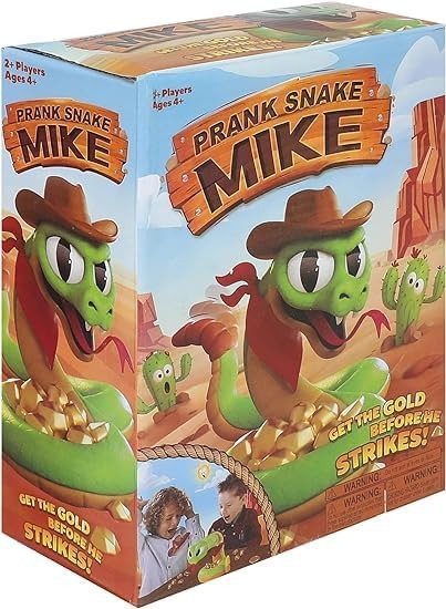 Electric Snake Toy Fun Family Game Scary Rattle for GOLD PIECE